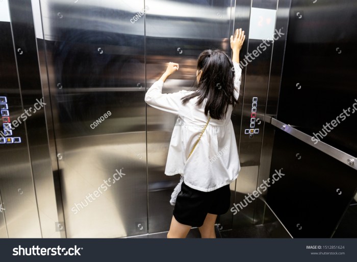Elevator girl Elevator girl